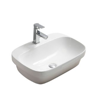 Раковина-чаша CeramaLux 50 78597 Белая — фото 1, Раковины накладные