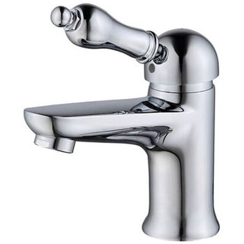 Смеситель для раковины Caprigo Adria-Uno Metal Edition 02M-522-crm Хром — фото 1, Смесители для раковины