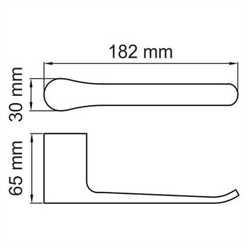 Wiese K-8996 Держатель туалетной бумаги — фото 5, Держатели туалетной бумаги