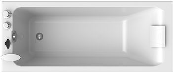 Акриловая ванна Radomir Vannesa Агата 2 170x70 2-01-0-0-1-226Р Белая без гидромассажа — фото 2, Акриловые ванны