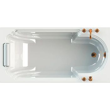 Акриловая ванна Radomir Fra Grande Анабель 170x85 4-01-4-0-1-417 Бронза без гидромассажа — фото 7, Акриловые ванны