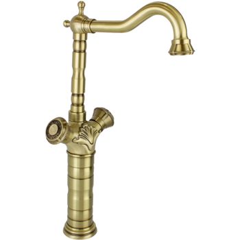 Смеситель для раковины Bronze de Luxe Royal 21973 Бронза — фото 1, Смесители для раковины