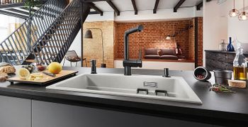 Смеситель для кухни Blanco Linus-S 525807 Матовый черный — фото 6, Смесители для кухни