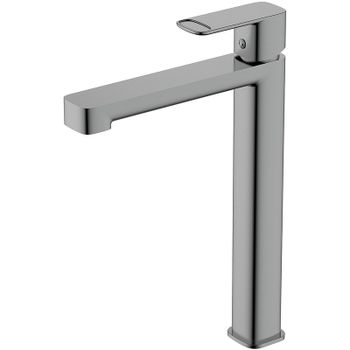 Смеситель для раковины AQUAme Parma AQM6614GM Оружейный металл — фото 1, Смесители для раковины