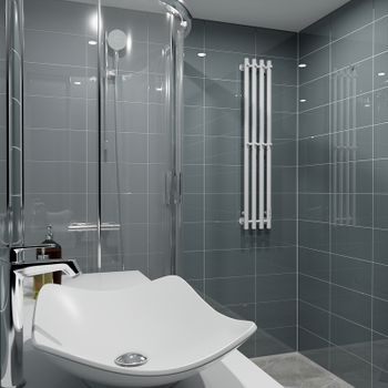 Электрический полотенцесушитель Altasan Арго 120х21 Арго12021БМ Белый матовый — фото 5, Электрические полотенцесушители