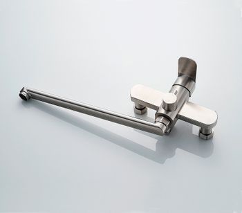 Смеситель для ванны Accoona H205 A71205 универсальный Нержавеющая сталь — фото 13, Смеситель для ванны