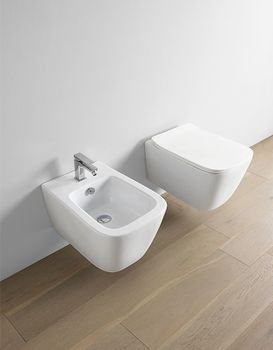 Унитаз Artceram A16 ASV003 40 00 подвесной Tortora без сиденья — фото 4, Подвесные унитазы