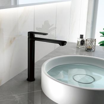 Смеситель для раковины Haiba HB11590-7 Черный — фото 3, Смесители для раковины