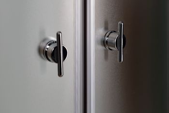 Душевая кабина Niagara Eco E90/13/MT/BK (90х90х200) низкий поддон(13см),стекло матовое,3 места — фото 10, Душевые кабины