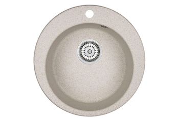 Товар: Granula-4801, ПИРИТ, кухонная мойка, кварц - фото 1 Granula-4801, ПИРИТ, кухонная мойка, кварц — фото 1, Кухонные мойки