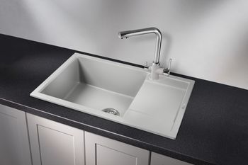 Granula-7805, СЛАНЕЦ, кухонная мойка, кварц — фото 2, Кухонные мойки