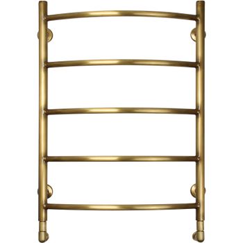 Водяной полотенцесушитель Domoterm Калипсо П5 500*700 Античная бронза — фото 1, Водяные полотенцесушители