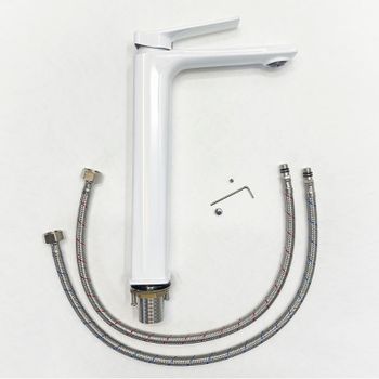 Смеситель для раковины Comforty FC071B-CKBT 00-00006501 Белый — фото 5, Смесители для раковины