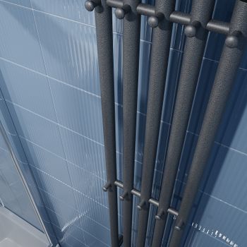 Электрический полотенцесушитель Altasan Арго 120х27 Арго12027Г Графит — фото 4, Электрические полотенцесушители