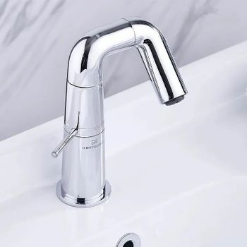 Смеситель для раковины Haiba HB10813 Хром — фото 5, Смесители для раковины