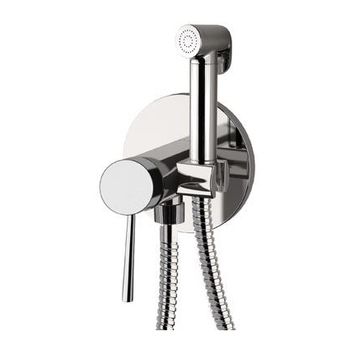 Гигиенический душ со смесителем Remer Minimal N65W Хром — фото 1, Гигиенические души