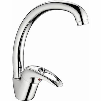 Смеситель для кухни Ledeme H02-B 4102-ВL Хром — фото 1, Смесители для кухни