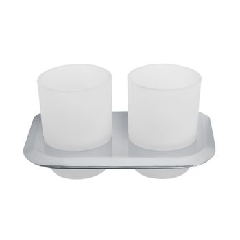 Товар: Стакан подвесной двойной CEZARES LINER-TUMDS-01 - фото 2 Стакан подвесной двойной CEZARES LINER-TUMDS-01 — фото 2, Аксессуары для раковины