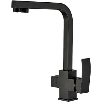 Смеситель для кухни ALMAes Rona AS-875-05 Черный матовый — фото 1, Смесители для кухни