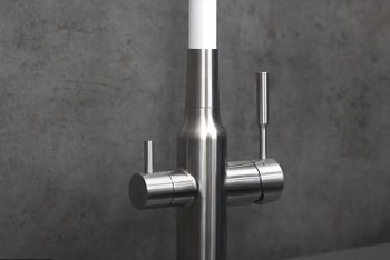 Смеситель для кухни Lemark Expert LM5083S-White Хром Белый — фото 6, Смесители для кухни