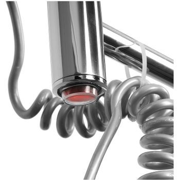 Электрический полотенцесушитель Domoterm Классик DMT 109-4 50x50 EK L Хром — фото 3, Электрические полотенцесушители