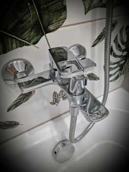 Смеситель для ванны Haiba HB60176 Хром — фото 3, Смеситель для ванны