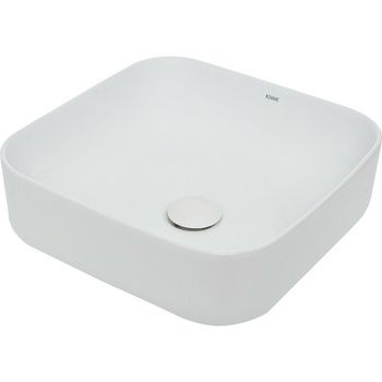 Раковина-чаша AQUAme 39 AQM5011 Белая глянцевая — фото 1, Раковины накладные