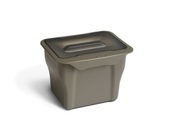 Контейнер с крышкой BIO-5L ALBIO, серый пластик ALVEUS — фото 1, Аксессуары для кухни