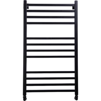 Водяной полотенцесушитель Comfysan Pioli-K W-10 100x50 014469 Черный матовый — фото 3, Водяные полотенцесушители