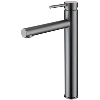 Смеситель для раковины Caprigo Don 53-023-GUN Вороненая сталь — фото 1, Смесители для раковины