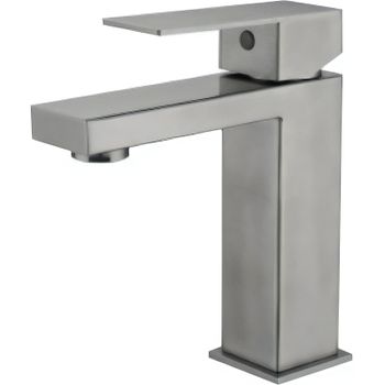 Смеситель для раковины Haiba HB10803-2 Нержавеющая сталь — фото 1, Смесители для раковины