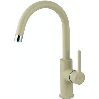 Смеситель для кухни Lemark Comfort LM3073PBG Бежевый — фото 1, Смесители для кухни