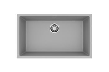 Мойка для кухни ALVEUS OMNI 40 GRANITAL CONCRETE-G81 750x450x198 с сифоном 1145083 — фото 1, Кухонные мойки