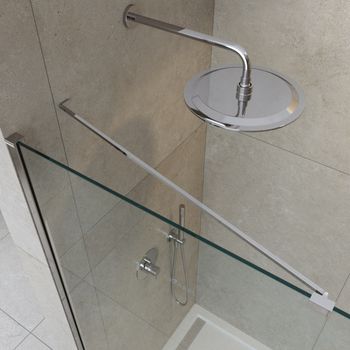 Душевая перегородка универсальная LIBERTA-L-1-TB-90-C-Cr — фото 4, Душевые перегородки