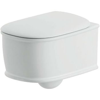 Унитаз Artceram Atelier ATV001 01 00 подвесной Белый без сиденья — фото 1, Подвесные унитазы