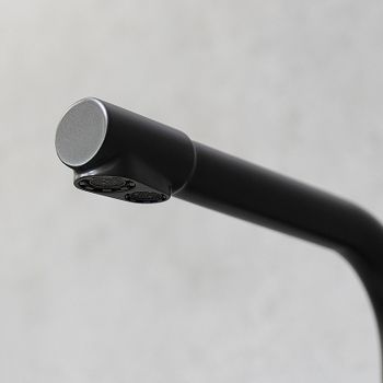 Смеситель для кухни Lemark Expert LM5061BL Черный матовый — фото 3, Смесители для кухни