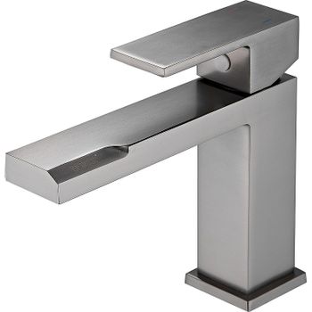 Смеситель для раковины Belz B613-3 B10613-3 Вороненая сталь — фото 1, Смесители для раковины