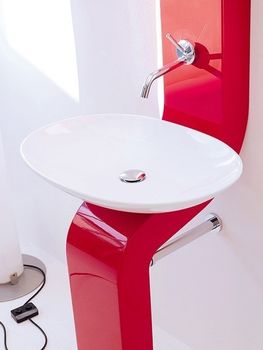 Раковина Artceram La Fontana 60 LFL001 01 00 Белая — фото 4, Раковины накладные