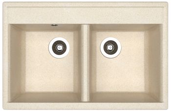 Dr.Gans Мойка "Астра" 780, латте СМс — фото 1, Кухонные мойки