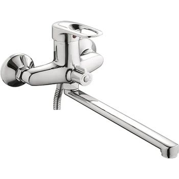 Смеситель для ванны Ledeme H28 2228-BL универсальный Хром — фото 1, Смеситель для ванны