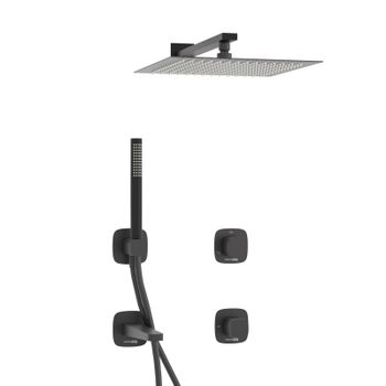 A9151.265.315.219.162.327.242.217 Встраиваемый комплект для ванны с верхней душевой насадкой, лейкой — фото 6, Встраиваемые душевые комплекты