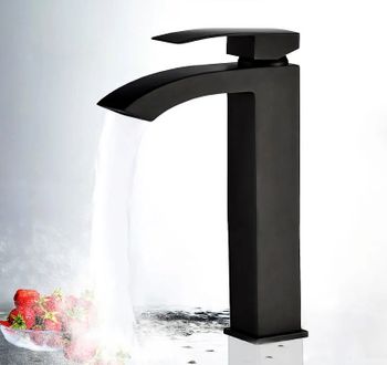 Смеситель для раковины ALMAes Luara TVZ-0901 Черный матовый — фото 4, Смесители для раковины