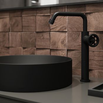 Смеситель для раковины Iddis Grange GRABLR1i01 Черный матовый — фото 5, Смесители для раковины