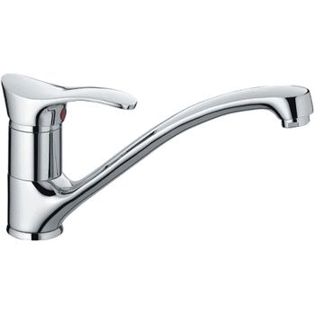 Смеситель для кухни Haiba HB4201 Хром — фото 1, Смесители для кухни