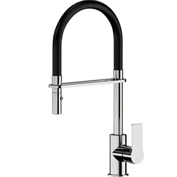 Смеситель для кухни Remer Energy EY541 Хром Черный — фото 1, Смесители для кухни