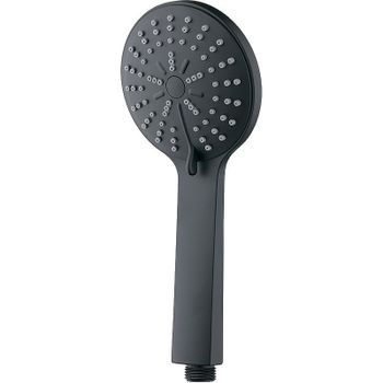 Ручной душ Melodia della vita Standard MKP26500_bk Черный — фото 1, Лейки для душа