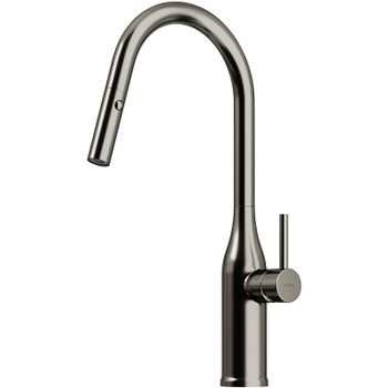 Смеситель для кухни Sancos Grand SC4002GG Вороненная сталь — фото 1, Смесители для кухни