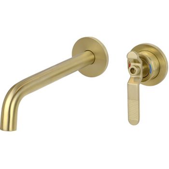 Смеситель для раковины Bronze de Luxe 1760'S 5530CG Золото матовое — фото 1, Смесители для раковины