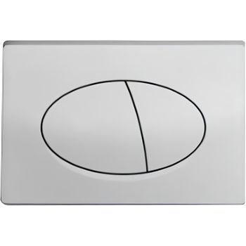 Клавиша смыва CeramaLux NC-011 Серебро — фото 1, Кнопки смыва