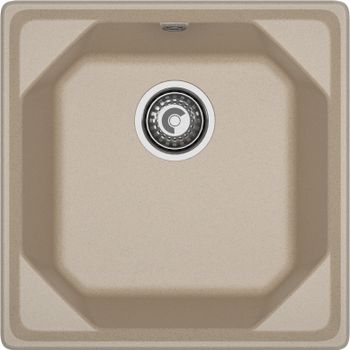 GRANFEST Мойка UNIQUE 500 1-чаша 500*500мм песочный арт.GF- — фото 2, Кухонные мойки